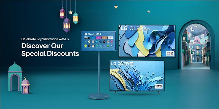Celebrate Ramadan with Premium Entertainment: Exclusive Offers on LG TVs