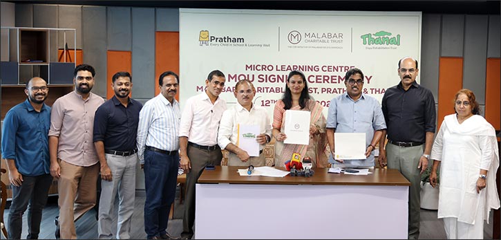 Malabar Charitable Trust with Pratham Education Foundation to Strengthen Micro Learning Centres for Underprivileged Children