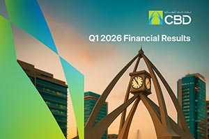 Commercial Bank of Dubai (CBD) delivers solid Q1 2026 Net Profit Before Tax of AED 912 million; Net Loans above AED 100 billion to back customer's gro ...