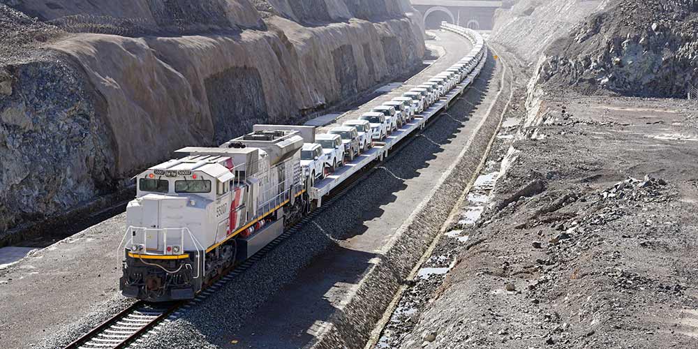 In a national milestone, Al Masaood Automobiles and Etihad Rail complete first rail shipment for automotive dealership in UAE