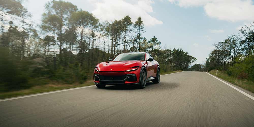 Ferrari Purosangue In Handling Speciale Configuration