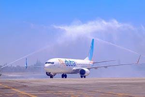 flydubai celebrates inaugural flight to Aleppo, expanding its network in Syria