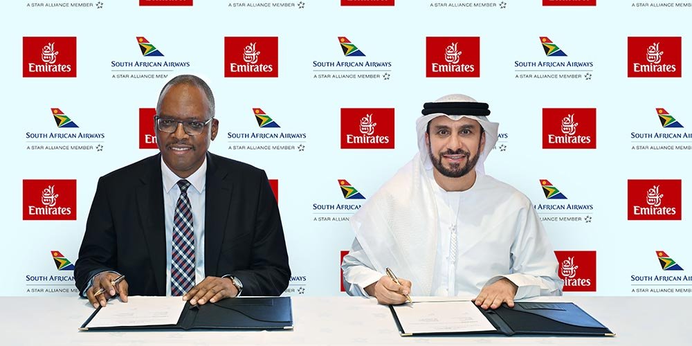 Emirates and South African Airways Expand Codeshare Partnership