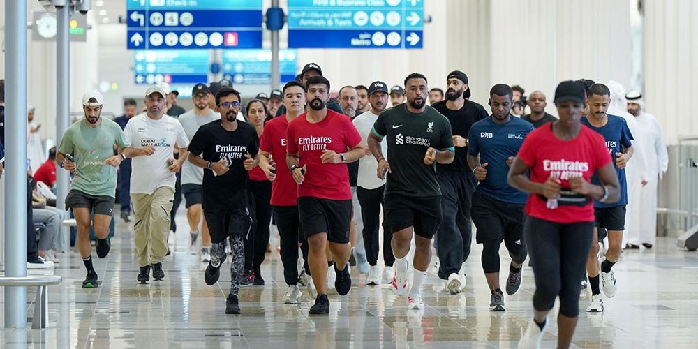 Dubai Airports transforms wait time into wellbeing with community walks at DXB