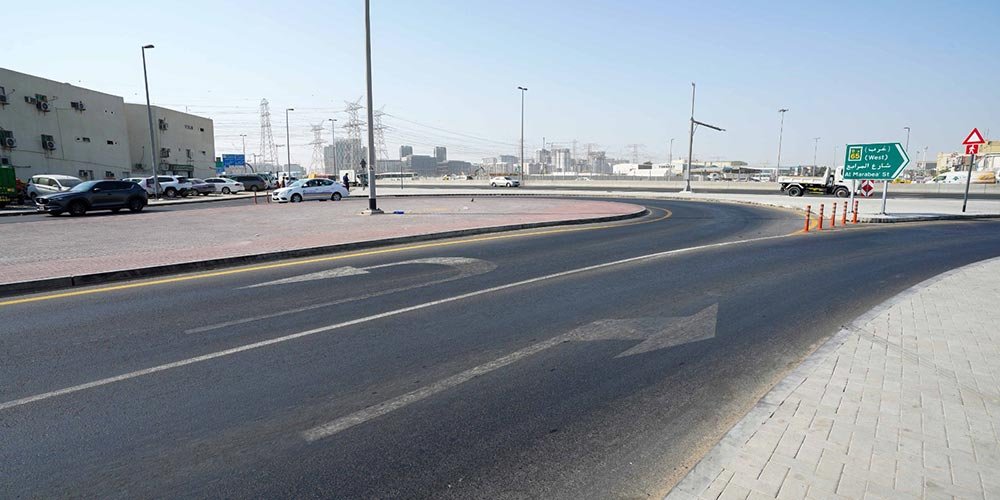 RTA Completes Road Upgrades on Al Marabea’ Street from Al Khail Road Exit to Al Asayel Street