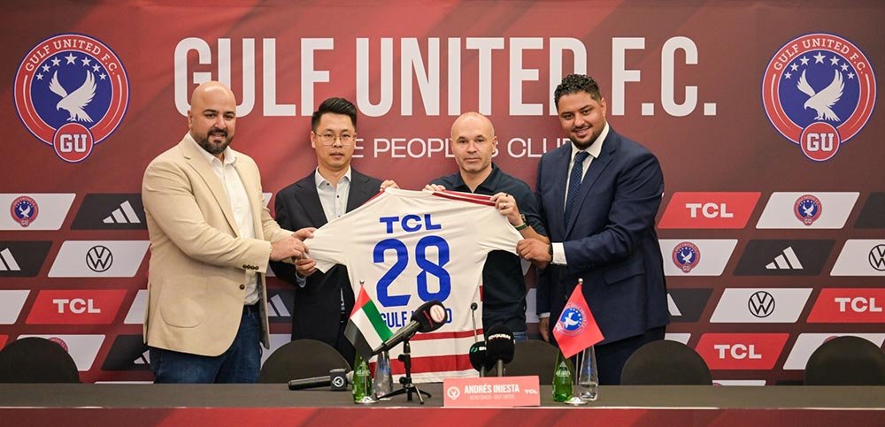 Andrés Iniesta confirms Gulf United are here to compete