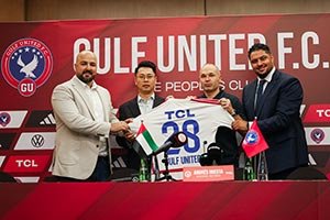 TCL and Gulf United FC Announce New Partnership as Andrés Iniesta Begins Coaching Chapter in Dubai