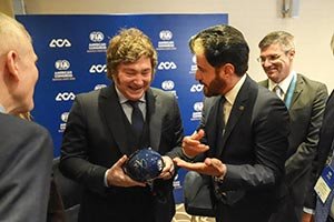 Argentinian President Javier Milei and FIA President Mohammed Ben Sulayem open FIA American Congress in Buenos Aires