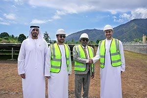 President of the Comoros H.E. Azali Assoumani inaugurates UAE-financed solar plants to strengthen energy security and support sustainable development