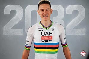 UAE Team Emirates-XRG announces contract extension for Tadej Pogačar through 2032