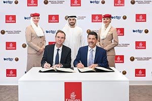 Emirates signs strategic partnership with Medical Tourism Association (MTA), with the aim of expanding its presence in high-value travel segments