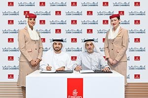 Emirates and Dubai Chambers sign MoU to support Dubai SMEs on the global stage