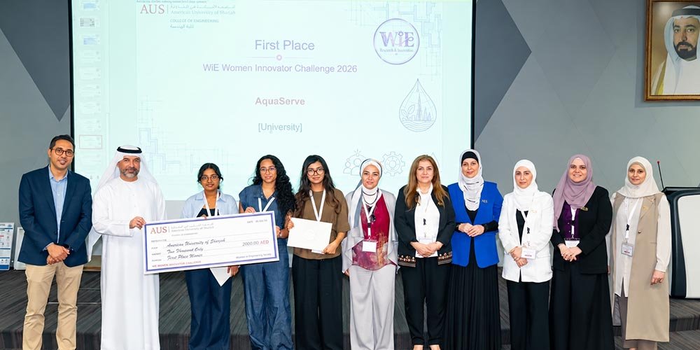 AUS Students Tackle Global Challenge Of Cooling Data Centers With Less Water