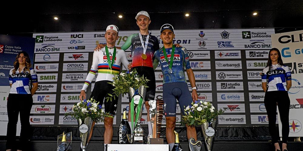 Brandon McNulty races to second place at Coppa Agostoni