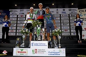Brandon McNulty races to second place at Coppa Agostoni