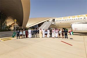 Red Sea International Airport Welcomes Etihad Airways' Inaugural Flight