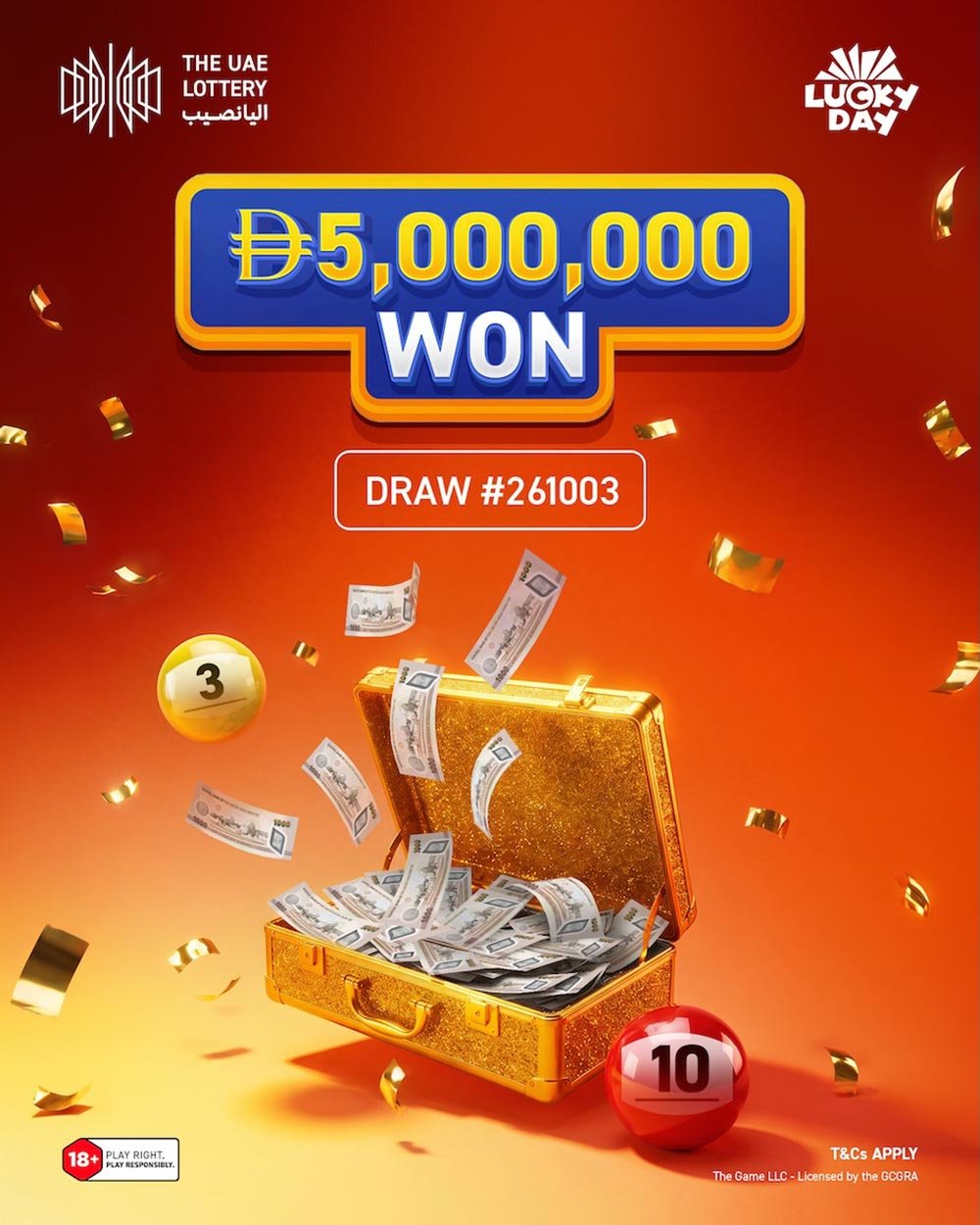 The UAE Lottery Kicks Off October With A New Aed 5 Million Winner From Sharjah