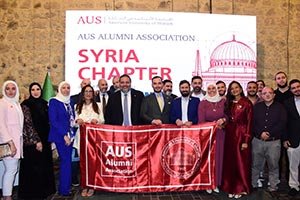 AUS relaunches Syria Alumni Chapter and announces scholarship fund for Syrian students