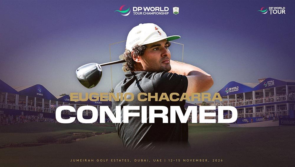 Race to Dubai leader Chacarra targets European Number One crown at DP World Tour Championship