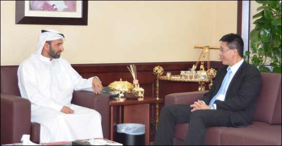 DHA Director General receives Consul-General of the Republic of Singapore.