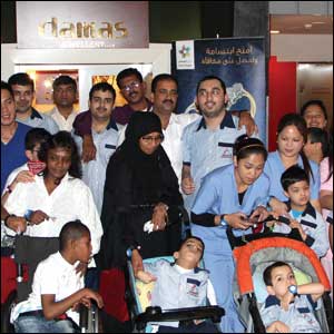 Damas Jewellery hosts children from the Senses Centre for Special Needs at Kidzania