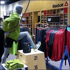 Reebok 'Fit Hub' concept store opens in the world's largest shopping mall