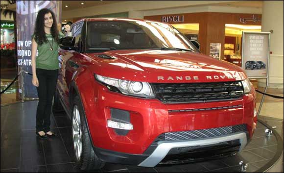 Sahara Centre Announces Lucky Winner of Range Rover Evoque
