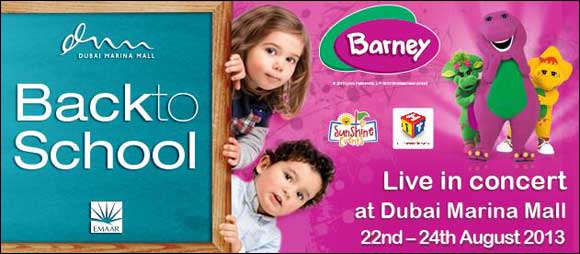 Listings: Barney and Friends coming to Dubai Marina Mall