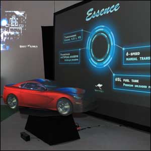 3D Interactive Kinetic Mapping System: revolutionary technology that turns design dreams into reality
