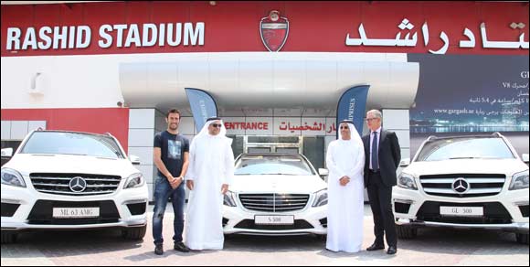 Al Ahli Club declares Mercedes-Benz as its official car.