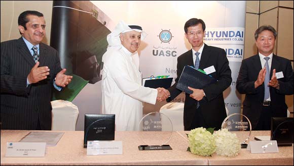 UASC inks contract for some of the greenest and largest container vessels in the world