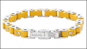 Step up your style quotient with IceLink's Bicycle Bracelets!