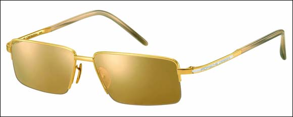 Porsche Design launches the 'Gold Collection' of Luxury Sunglasses for Men exclusively at Paris Gallery