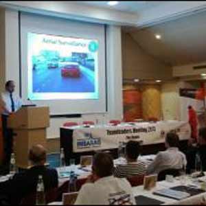 Rescue Team Gives Demonstration of Wireless Remote Aircraft   at Emergency Scenes