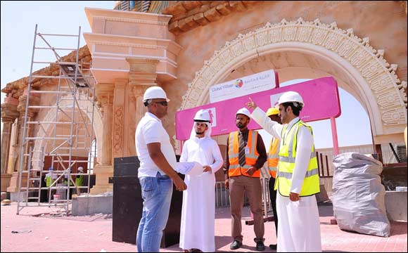 Global Village Management Team and Dubai Municipality Conduct Site Inspection