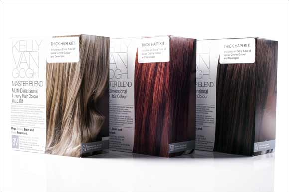 Introducing New Kelly Van Gogh Masterblend Luxury Multi-Dimensional Hair Colour Kits For Thick Hair
