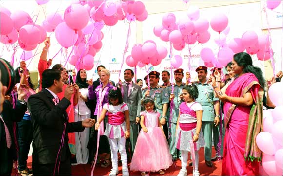 Joyalukkas Think Pink' drive launched in association with Zulekha Hospital and Dubai Health Authority in Sharjah