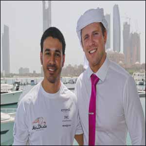 Abu Dhabi Ocean Racing's Butti Al Muhairi joins the countdown to WWE Live Abu Dhabi