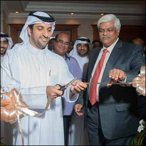 For the Purpose of Developing Infrastructure, Sultan bin Ahmed Al Qassimi Inaugurates “Khadamat”