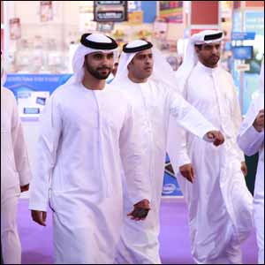 His Highness Sheikh Mansoor Bin Mohammed Al Maktoum visits Gitex Shopper