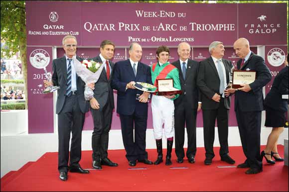 Longines Official Timekeeper of the Qatar Prix de l'Arc de Triomphe