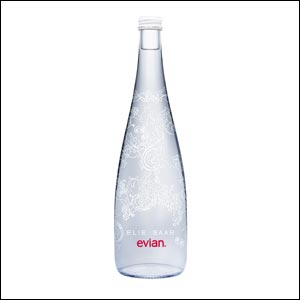 Latest Evian Elie Saab Limited Edition 2014 Bottles Available at Fashion Forward