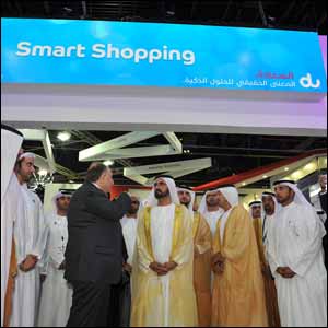 A happier world with smart technologies at du's GITEX 2013 stand