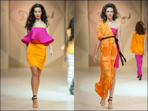 A burst of African inspired colour at Fashion Forward!
