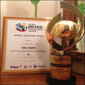 Hala Badri receives Brand Leadership Award at World Brand Congress