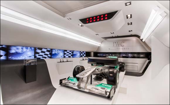 Nico Rosberg, IWC Friend of the Brand, to launch Mercedes AMG Petronas Simulator at the Galleria in Abu Dhabi