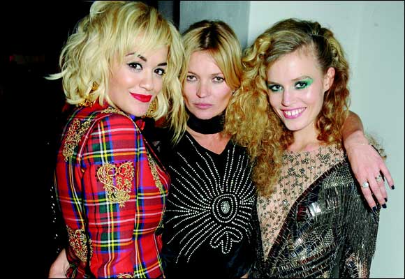 Kate Moss, Georgia May Jagger & Rita ora Party Wth Rimmel
