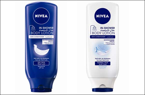 NIVEA Revolutionises Body Care with In-Shower Body Lotion