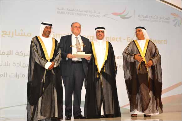 du's LEED platinum- certified Green Shop wins Golden Award for Small Energy Projects at Emirates Energy Award