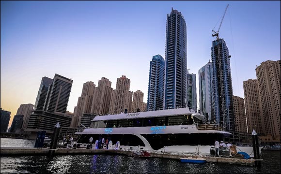 Boggi Milano treats its VIP clientele to an elegant evening onboard a yacht in Dubai